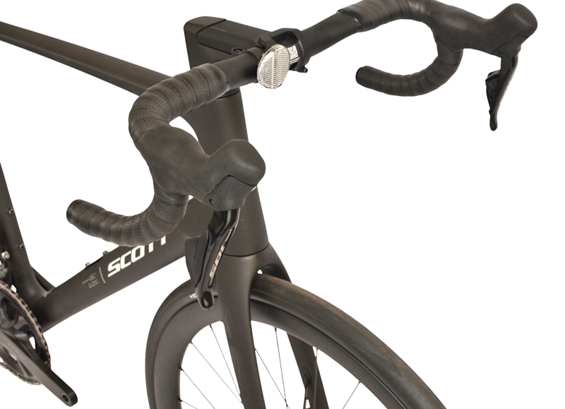 Nearly New Scott Addict 30 2026 Carbon Endurance Road Bike - X-Large - Carbon Black-5