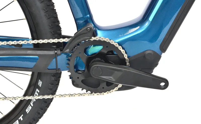 Ex Demo Cube Reaction Hybrid Performance 600 2026 Electric MTB - Small - Electric Blue-2