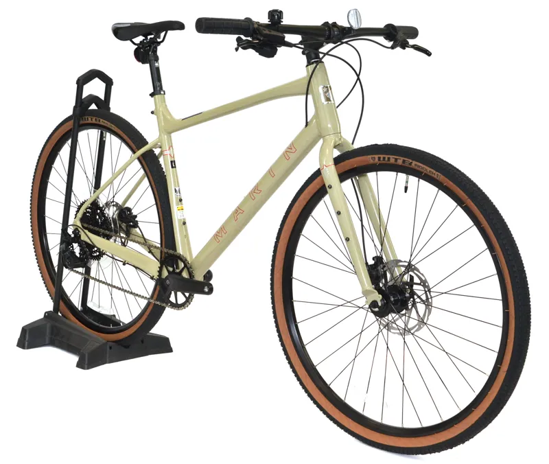 Ex Demo Marin DSX 2026 Flat Bar Gravel Bike - Large - Khaki/Red-5