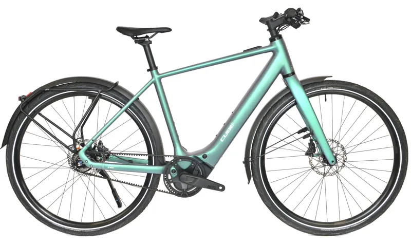 Ex Demo Cube Editor Hybrid SLT 400X FE 2026 Electric Hybrid Bike - 54 cm - Smaragdgrey/Prism