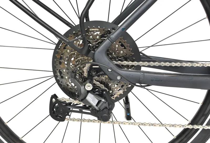Ex Demo Cube Editor Hybrid Pro 400X FE 2026 Electric Hybrid Bike - 54 cm - Coal/Prism-1