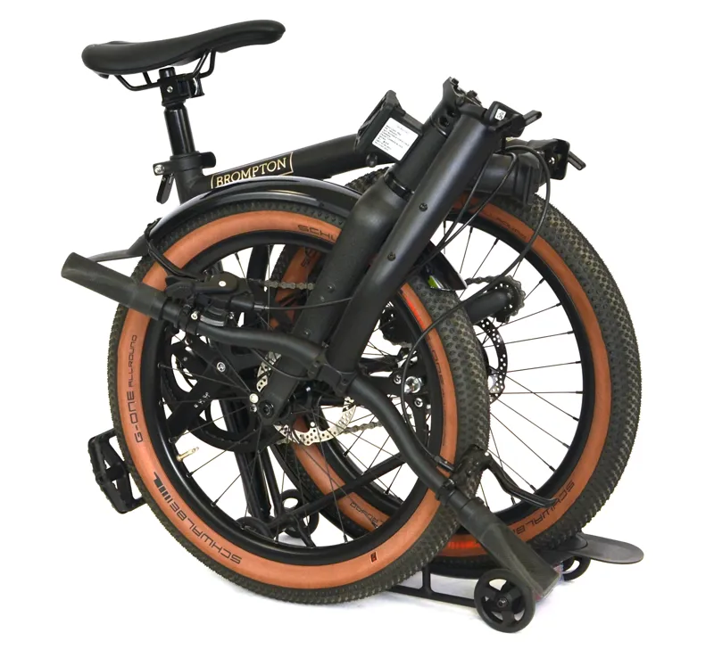 Ex Demo Brompton G Line Roller Frame 2026 Gravel Folding Bike - Space Black-4
