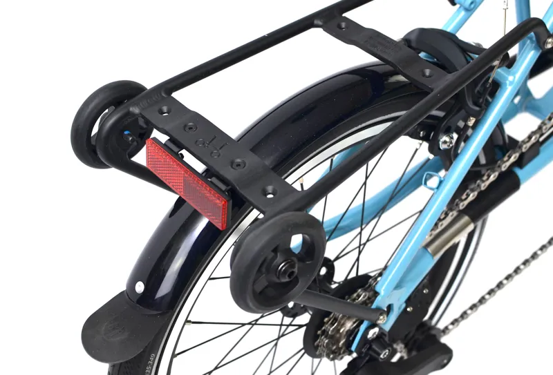Ex Demo Brompton P line V2 4 Speed Mid Bar Superroll 2026 Folding Bike - Cloud-2