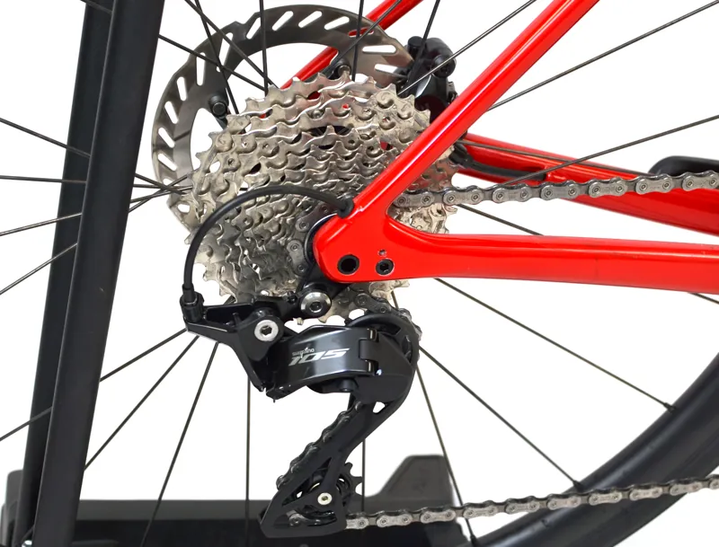 Ex Demo Specialized Roubaix SL8 Sport 2026 Road Bike - 56 cm - Vivid Red/Obsidian-1