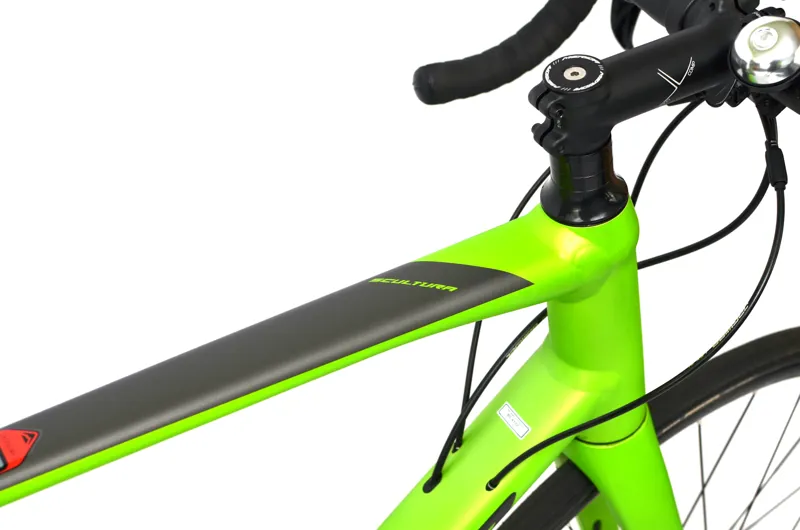 Ex Demo Merida Scultura 200 Endurance Road Bike - 56 cm - Green/Black-3