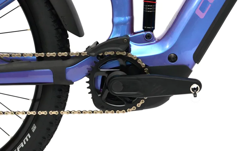 Nearly New Cube Stereo Hybrid One44 PRO 800wh 2027 Electric MTB - Medium - Blueirish/Purple-7