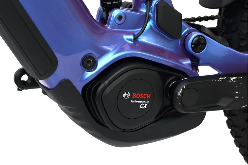 Nearly New Cube Stereo Hybrid One44 PRO 800wh 2027 Electric MTB - Medium - Blueirish/Purple-10