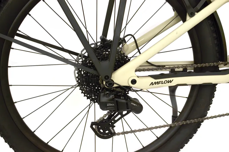 Nearly New Amflow TL Carbon 27.5 2027 Full Suspension Electric MTB - Small / Medium Silica Beige-1
