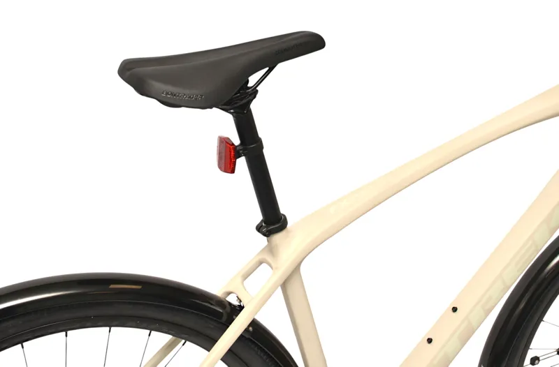 Ex Demo Trek FX Sport SL 4 2027 Equipped Carbon Hybrid Bike - Large - Buff Beige-1