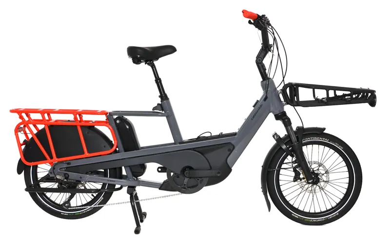 Ex Demo Cannondale Cargowagen Neo 2 2024 Electric Cargo Bike With Outfront Cargo Rack - Grey