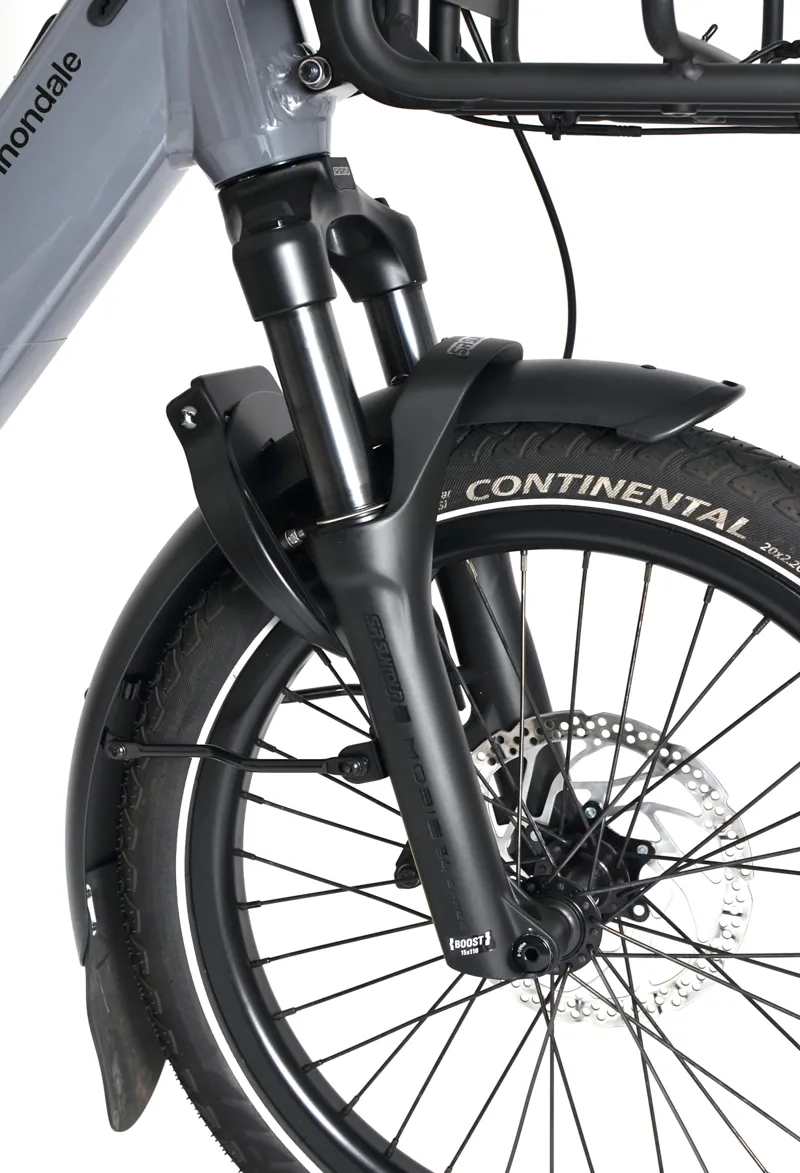 Ex Demo Cannondale Cargowagen Neo 2 2024 Electric Cargo Bike With Outfront Cargo Rack - Grey-10