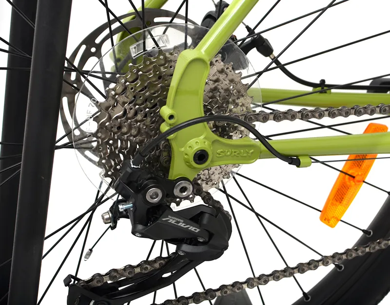 Ex Demo Surly Disc Trucker Touring Bike - 52 cm - Pea Lime Soup-3