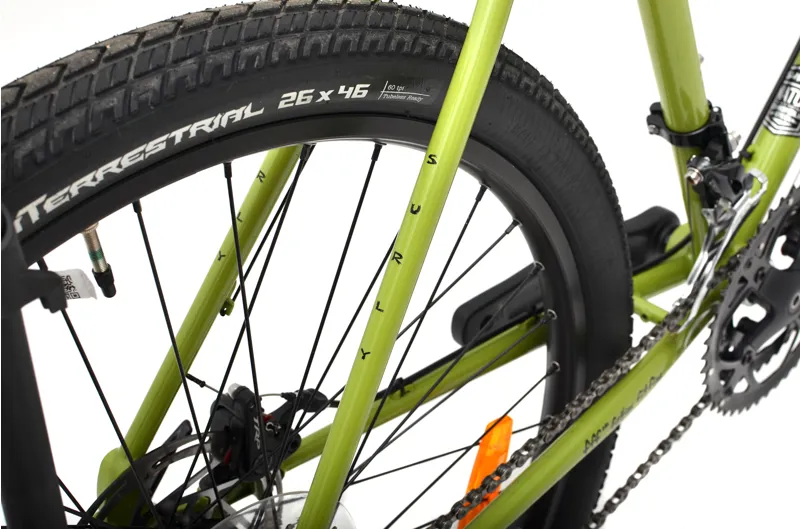 Ex Demo Surly Disc Trucker Touring Bike - 52 cm - Pea Lime Soup-4