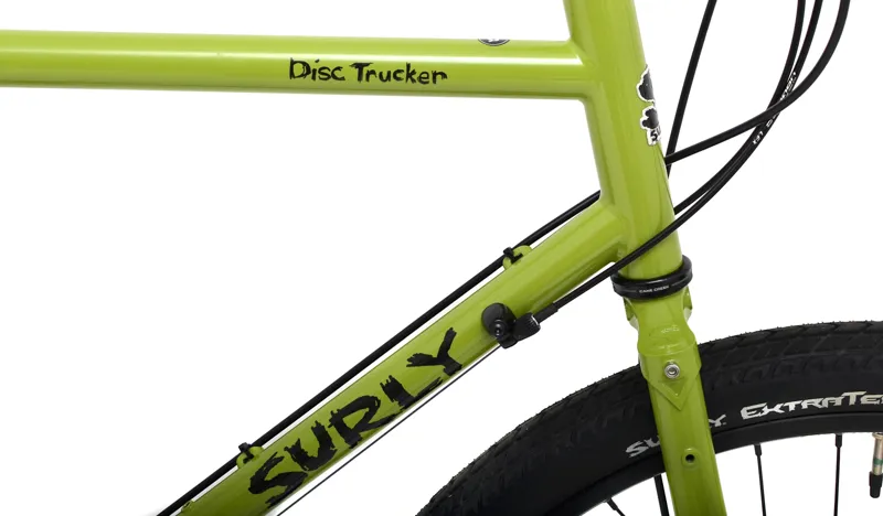 Ex Demo Surly Disc Trucker Touring Bike - 52 cm - Pea Lime Soup-5