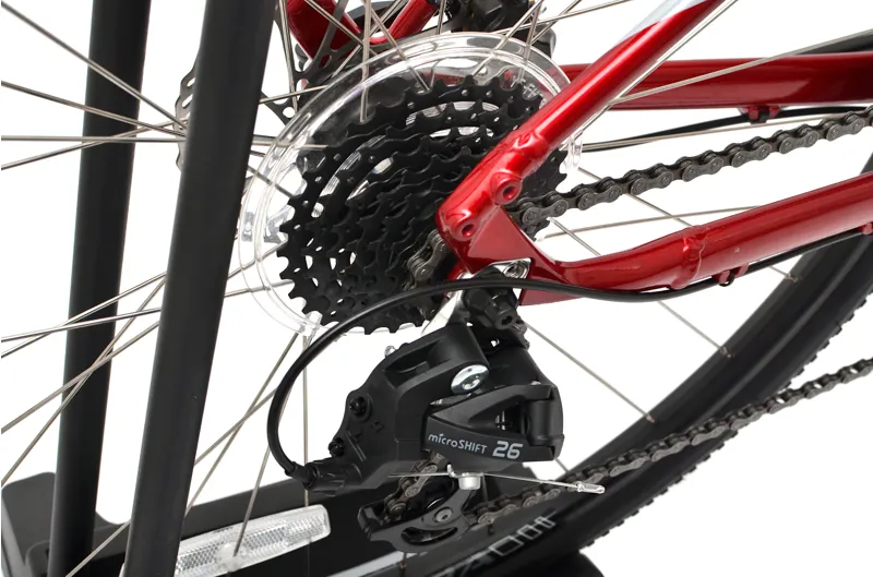 Ex Demo GT Transeo Elite 2024 Hybrid Bike - Medium - Red-8