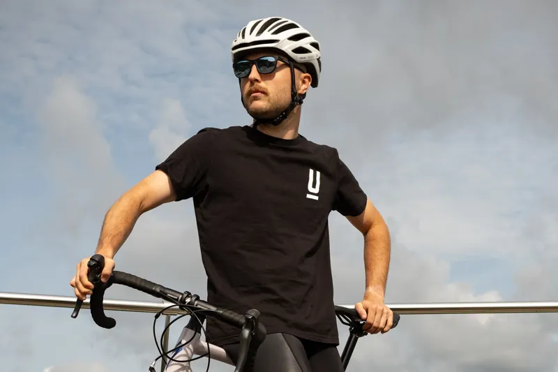 Uprise Logo Unisex Cotton Tee - Black