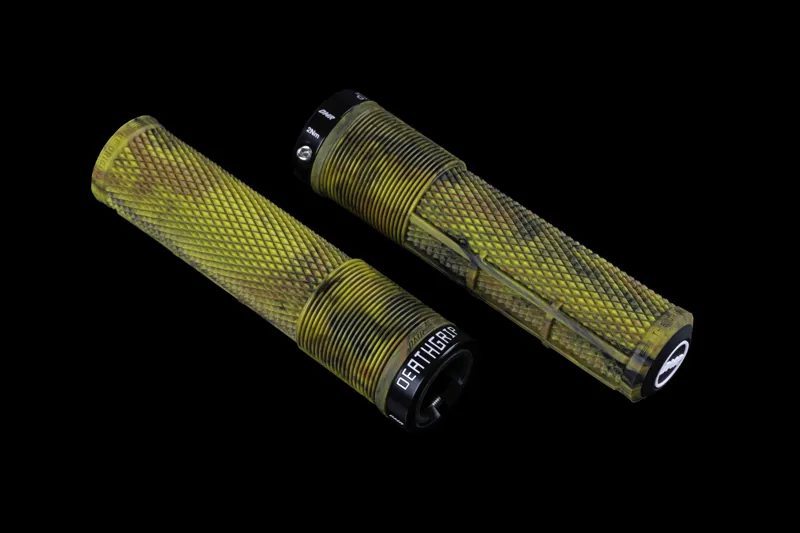 DMR DeathGrip 2 Non Flange MTB Grips - Thin - Camo-1