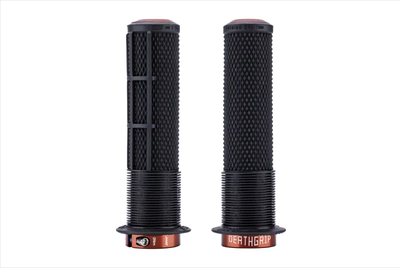 DMR DeathGrip 2 Race Flanged MTB Grips - Thick - Black