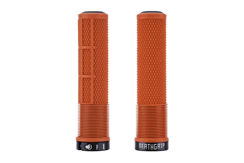 DMR DeathGrip 2 Non Flange MTB Grips - Thick - Red