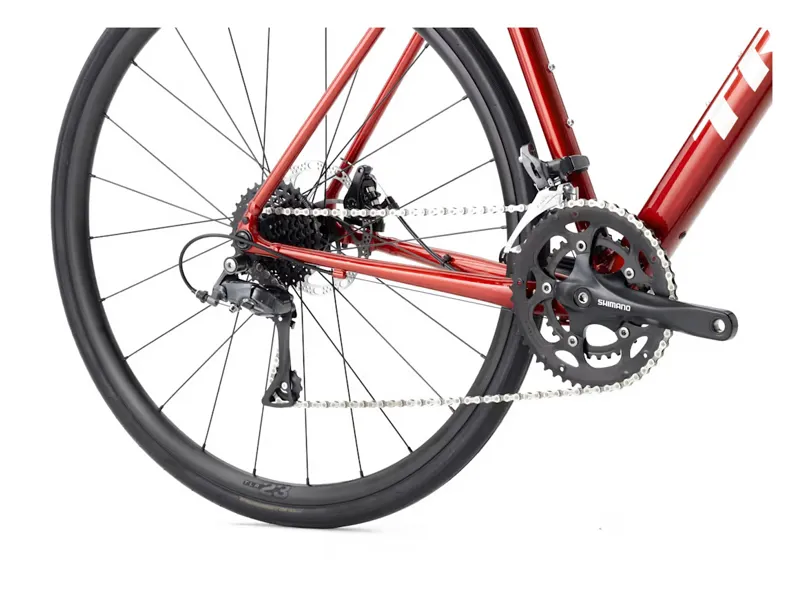 Trek Domane AL 2 2027 Endurance Road Bike - Fury Red-4