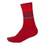 Endura BaaBaa Merino Stripe Socks - Red 