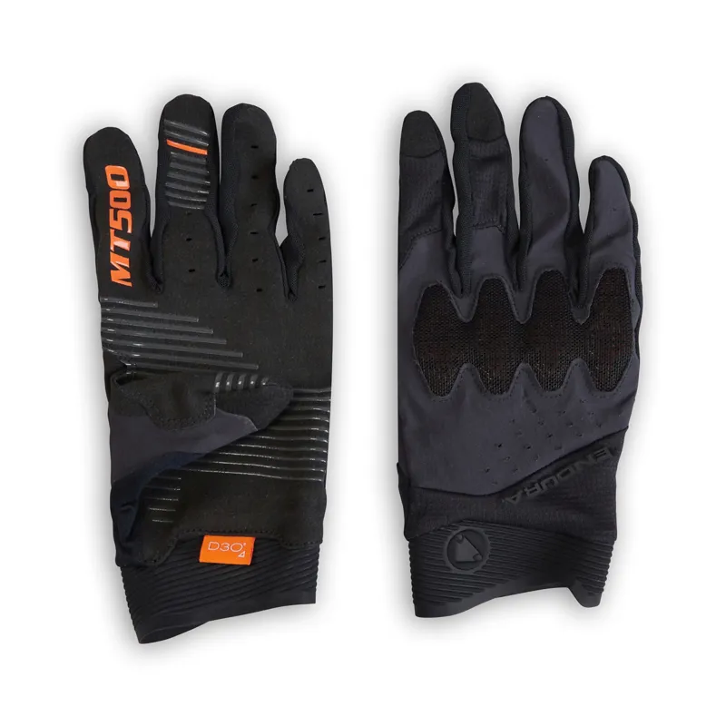 Endura MT500 D3O Long Finger Gloves II - Black