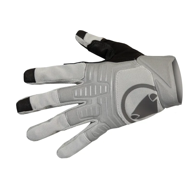 Endura SingleTrack Long Finger Gloves II - Dreich Grey