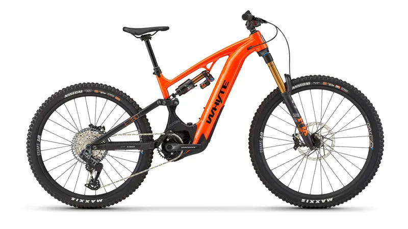 Whyte E-180 RSX 29er/27.5 2025 Electric Mountain Bike - Orange/Black