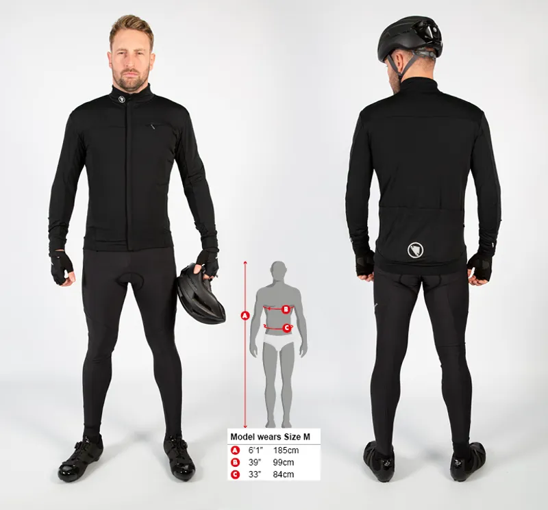Endura Xtract Roubaix Long Sleeve Jersey - Black-9