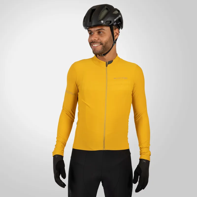 Endura Pro SL II Men's Long Sleeve Jersey - Mustard