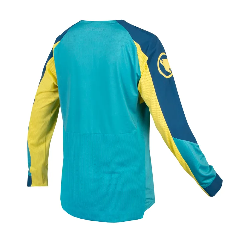 Endura MT500 Burner Lite Men's Long Sleeve Jersey - Blueberry-1