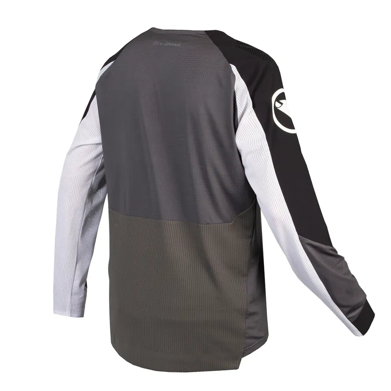 Endura MT500 Burner Lite Men's Long Sleeve Jersey - Black-1