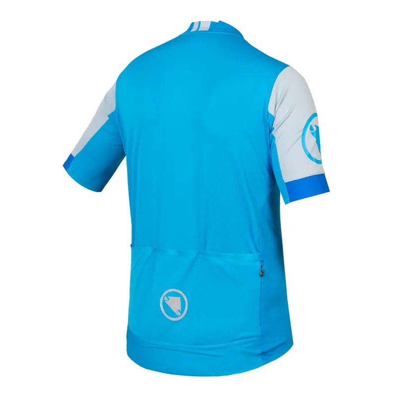 Endura FS260 Men's Short Sleeve Jersey - Bright Blue-1