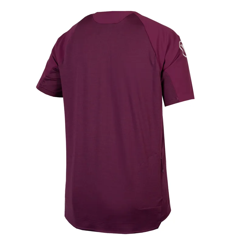 Endura GV500 Foyle Men's Causal Gravel T-Shirt - Aubergine-1