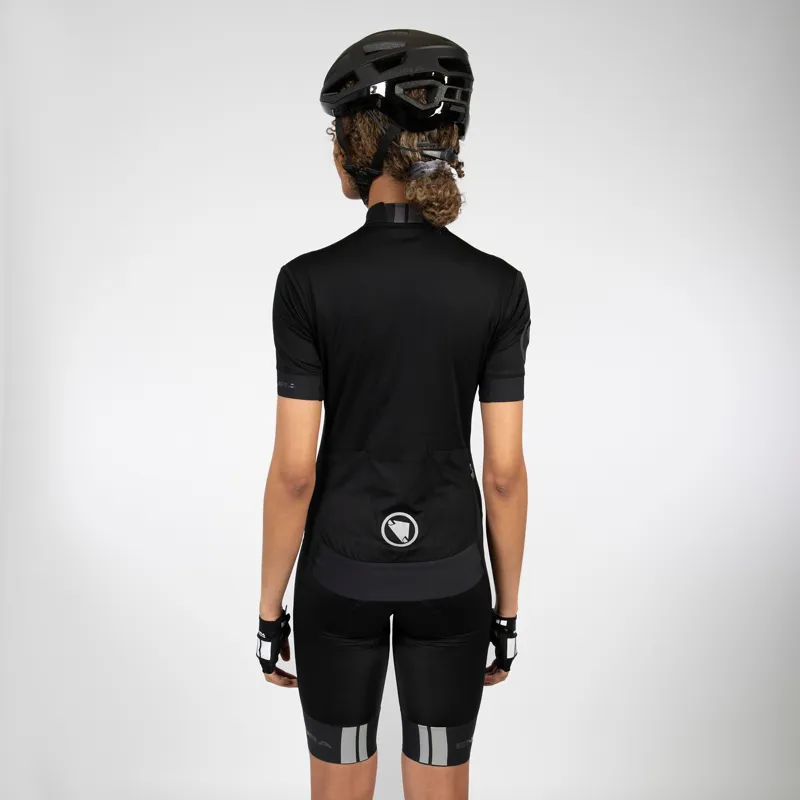 Endura FS260 Women's Short Sleeve Jersey - Black-3