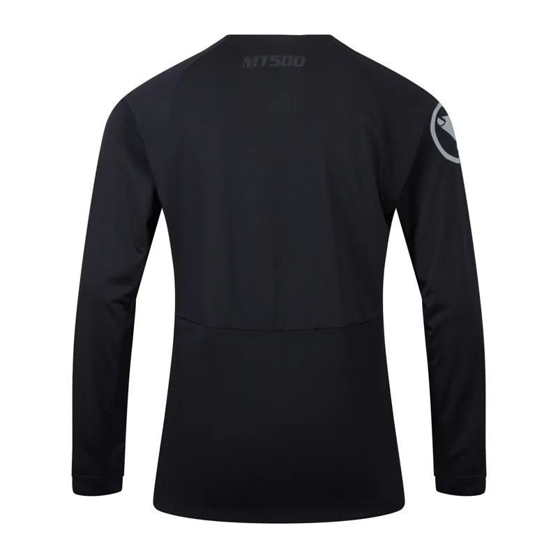 Endura MT500 Burner Kid's Long Sleeve Jersey - Black-1