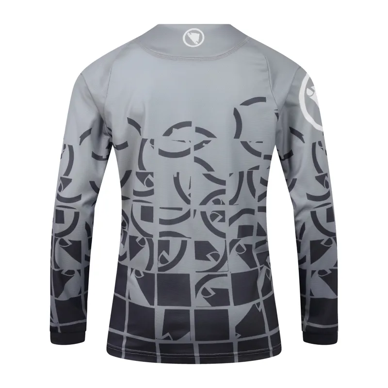 Endura MT500 Kid's Long Sleeve Jersey - Black-1