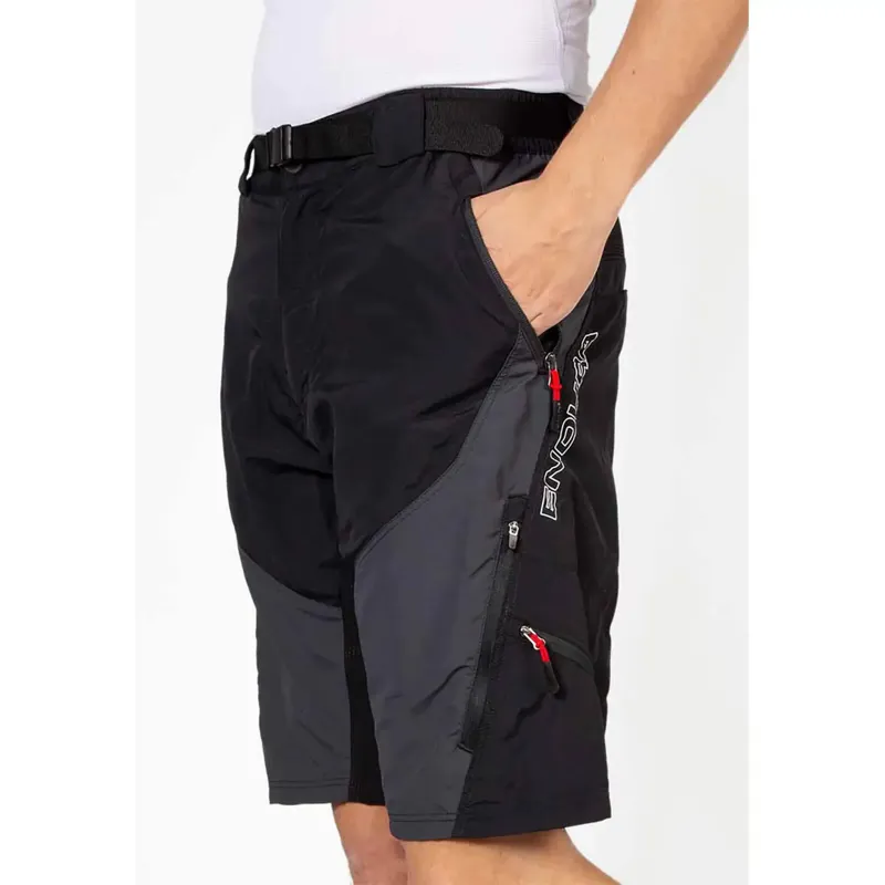 Endura Hummvee II Men's Baggy Shorts with Liner - Grey-3