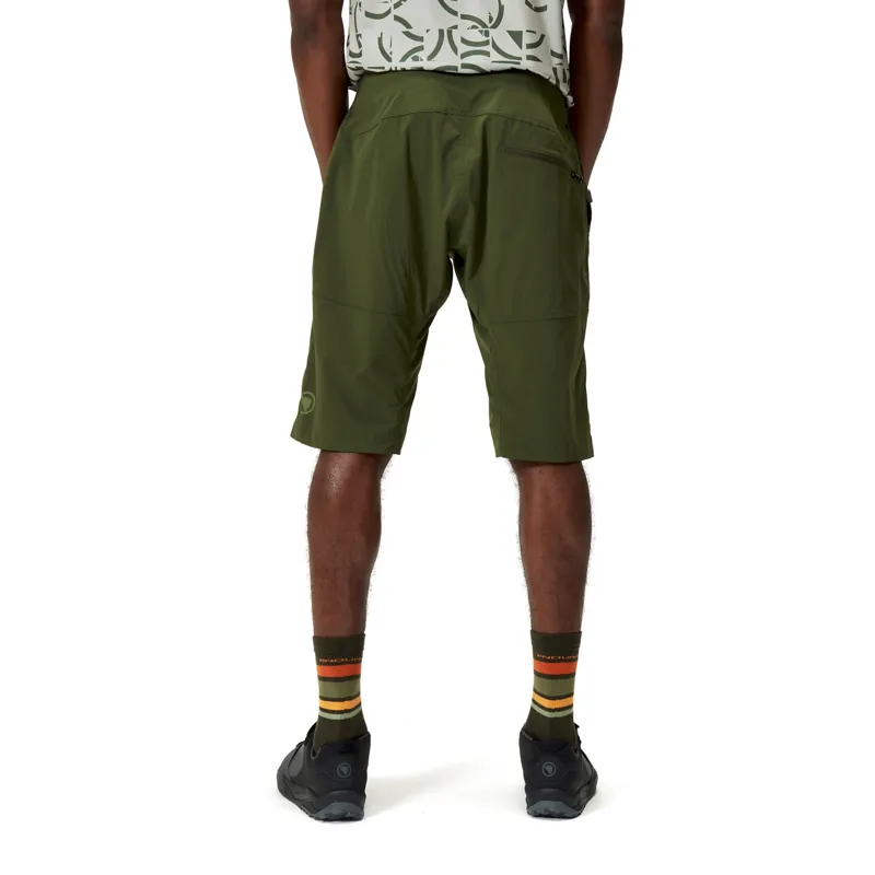 Endura Hummvee Lite With Liner Men's Baggy Shorts - Ghillie Green-4