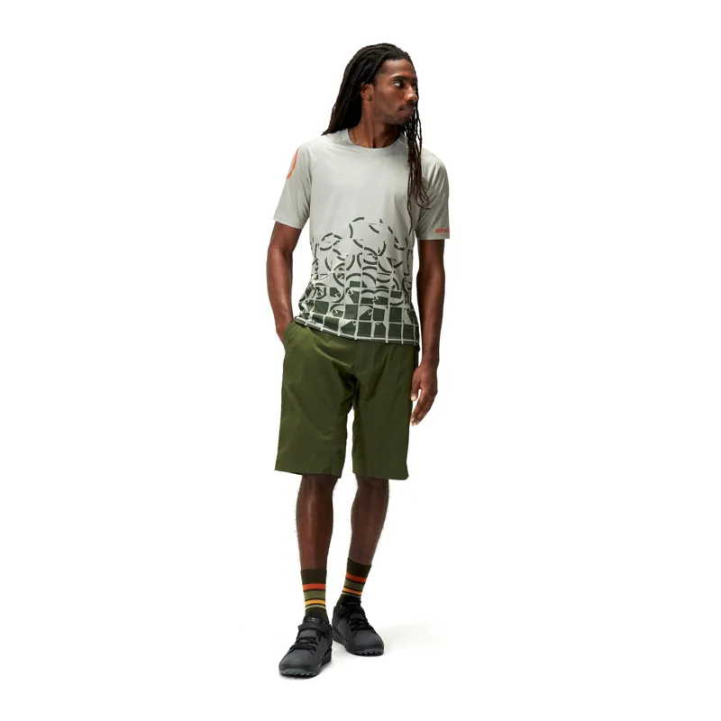 Endura Hummvee Lite With Liner Men's Baggy Shorts - Ghillie Green-5