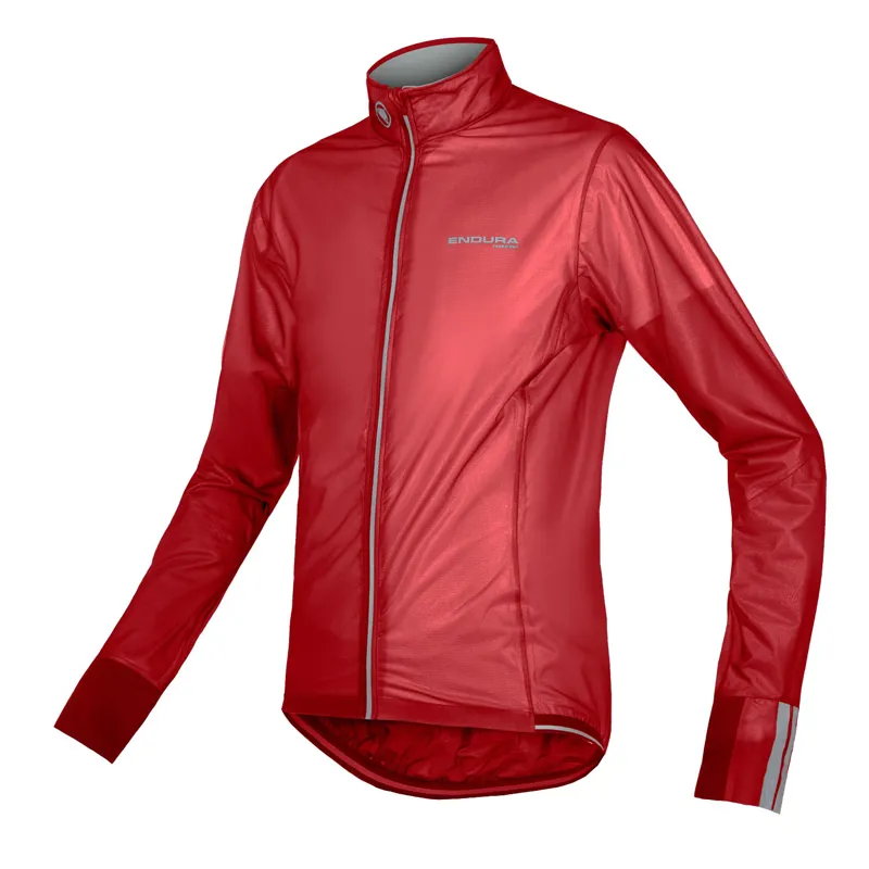 Endura FS260-Pro Adrenaline Race Cape II Waterproof Jacket - Red