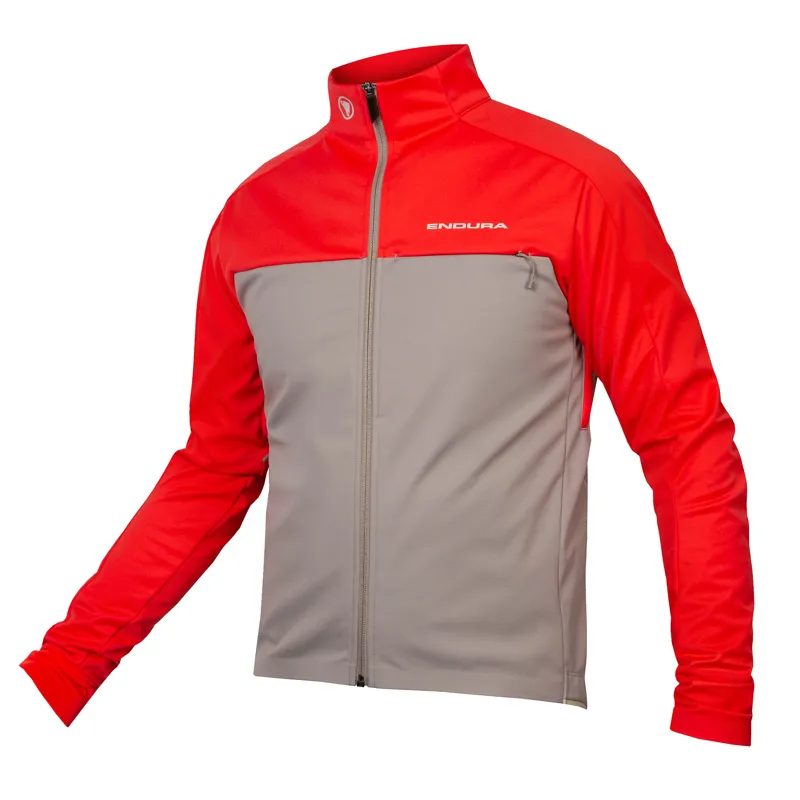 Endura Windchill II Windproof Men's Jacket - Pomegranate