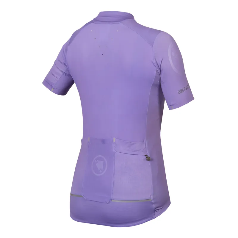 Endura Pro SL Women's Short Sleeve Jersey - Violet-1