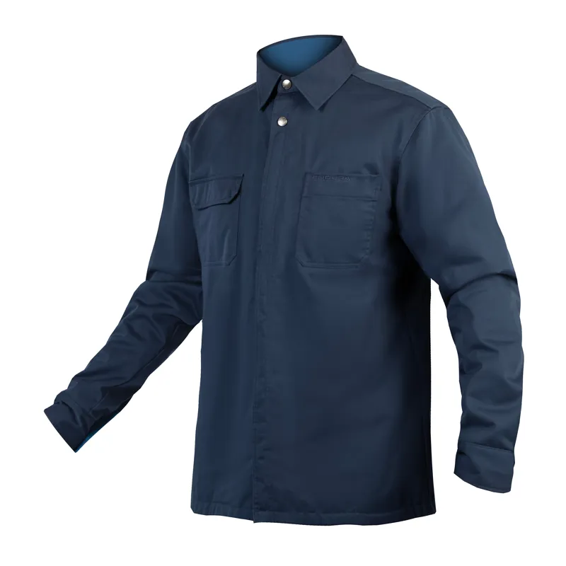 Endura Hummvee Men's Shacket Ink Blue
