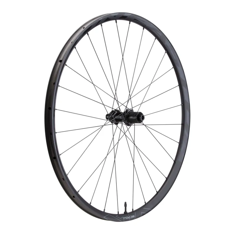 Easton EC70 AX Clincher Centre Lock Disc Rear Road Wheel - Black