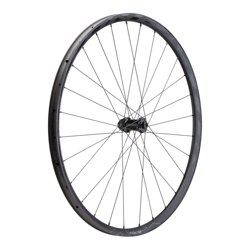 Easton EC70 AX Clincher Centre Lock Disc Front Road Wheel - Black