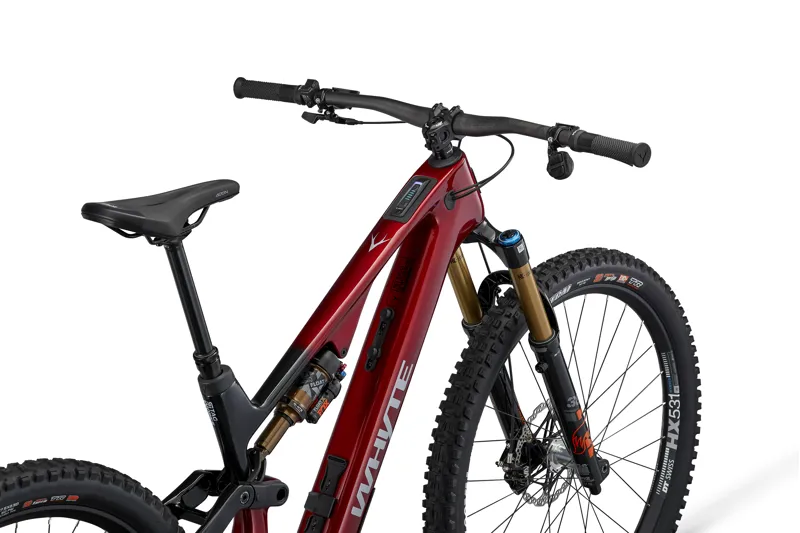 Whyte ELyte Evo Stag Works 2025 Electric Mountain Bike - Ruby Red/Black-4