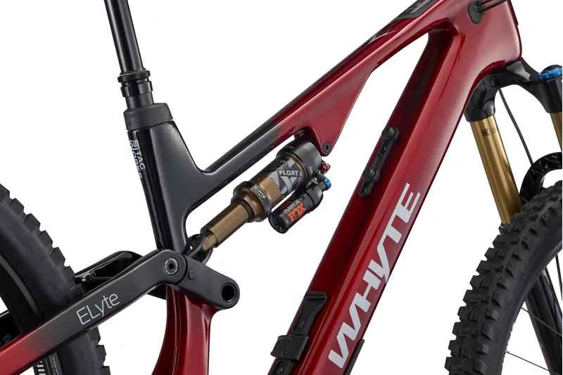 Whyte ELyte Evo Stag Works 2025 Electric Mountain Bike - Ruby Red/Black-3