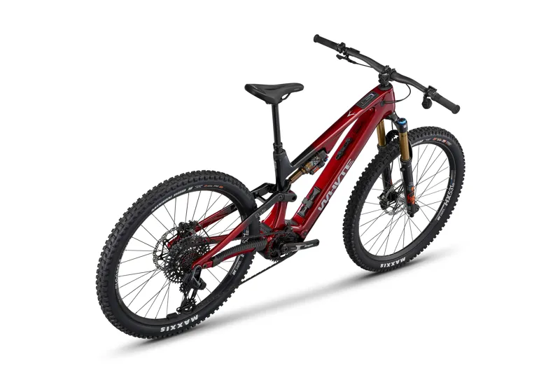 Whyte ELyte Evo Stag Works 2025 Electric Mountain Bike - Ruby Red/Black-2