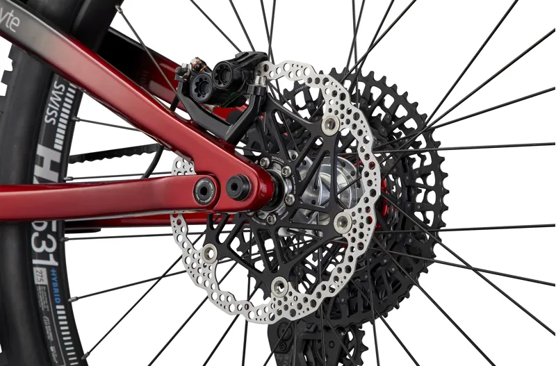 Whyte ELyte Evo Stag Works 2025 Electric Mountain Bike - Ruby Red/Black-7